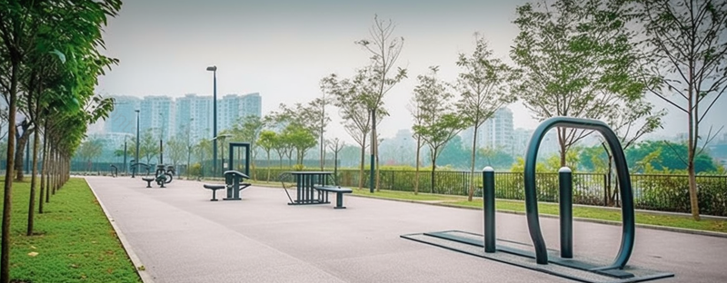 城市小区绿化健身器材娱乐设施拍摄,高清,摄影图,摄影图片,图片大全,摄影图免费下载